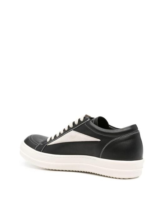 Rick Owens White Vintage Sneaks for men