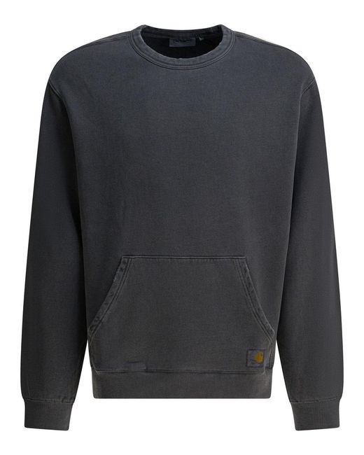 Carhartt Gray "Torion Seat" Crewneck Sweatshirt for men