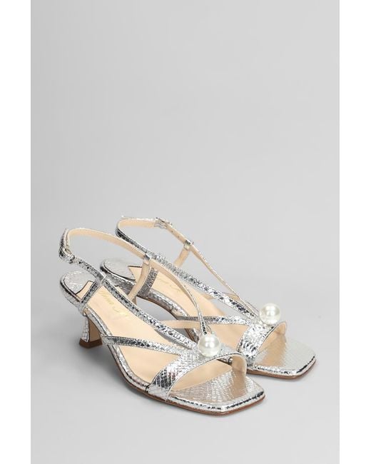 Anna F. White Sandals
