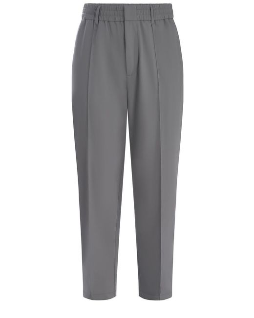 Emporio Armani Gray Trousers for men