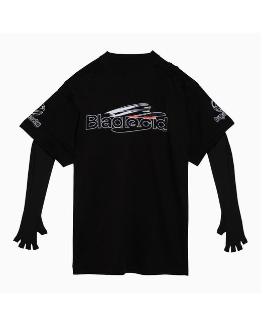 Balenciaga Black Ai Generated Washed/ T-Shirt