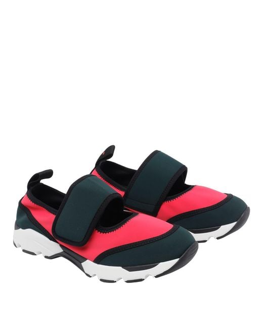 Marni Red Sneakers