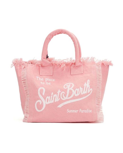 Mc2 Saint Barth Pink Shoulder Bag