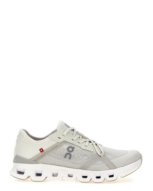 On Shoes White 'Cloud X 4 Ad' Sneakers