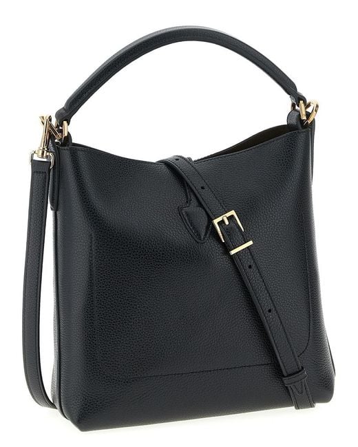 Tod's Black 'T Timeless' Mini Bucket Bag