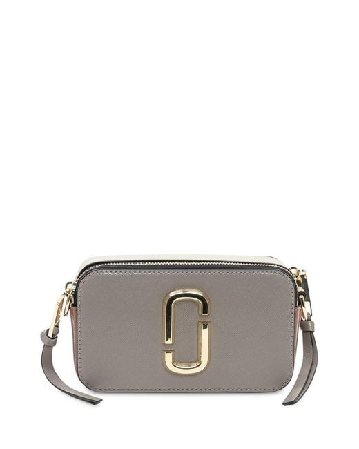 Marc Jacobs Gray Grey Snapshot Bag