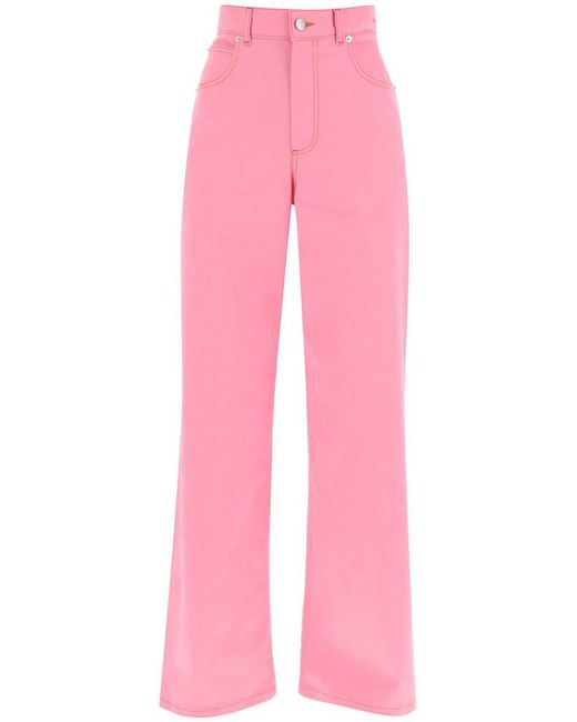 Marni Pink Lightweight Denim Jeans