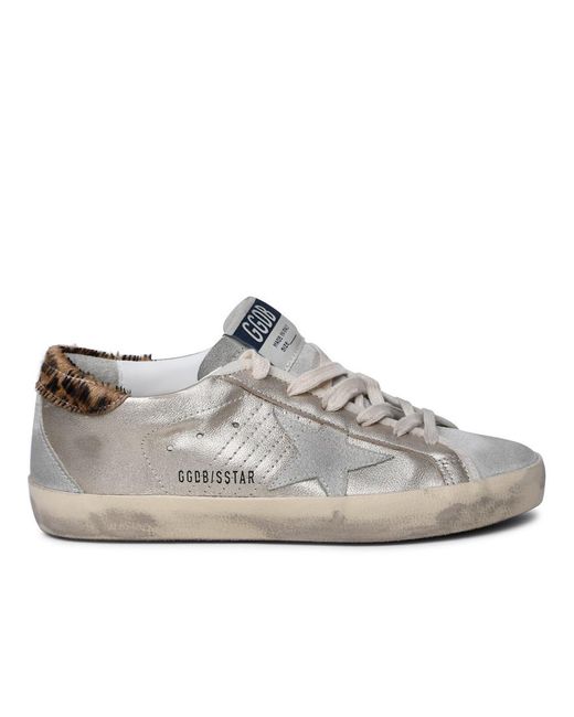 Golden Goose Deluxe Brand White 'Super-Star Classic' Leather Sneakers