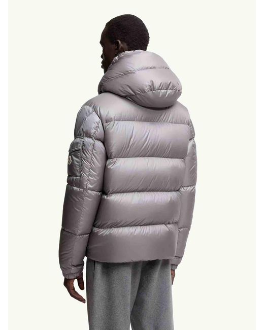 Moncler Gray Couyere Short Down Jacket for men