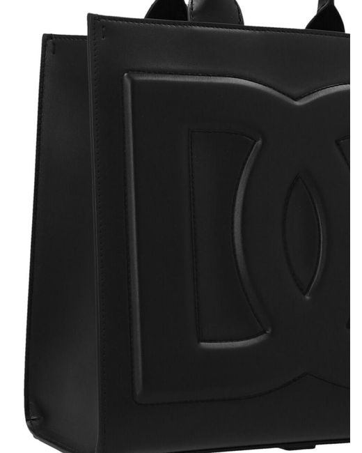 Dolce & Gabbana Logo Handbag Hand Bags Black