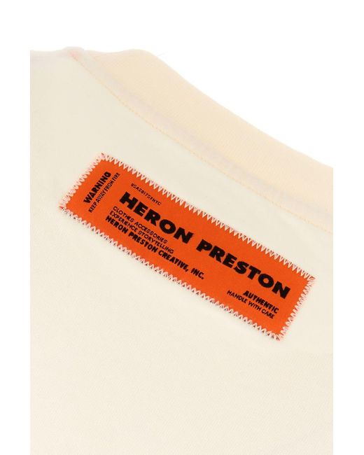 Heron Preston White T-Shirt for men
