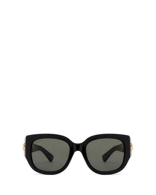 Gucci Butterfly Acetate Sunglasses in Grey Lyst UK