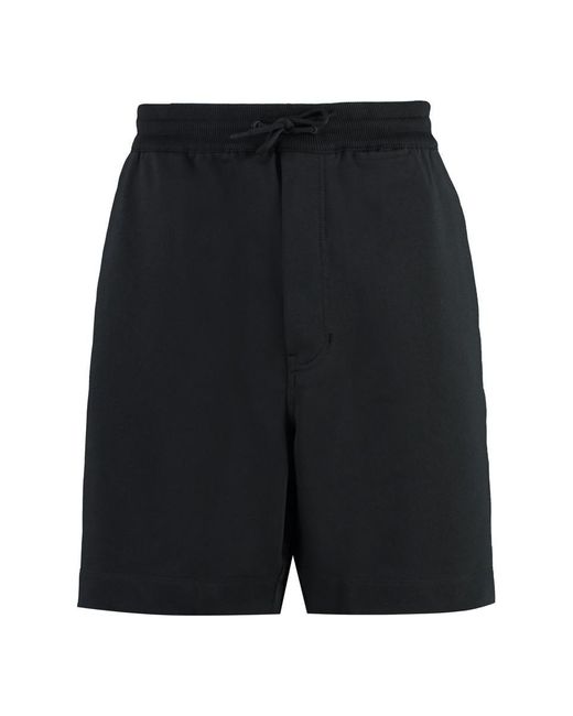 Y-3 Black Fleece Shorts for men