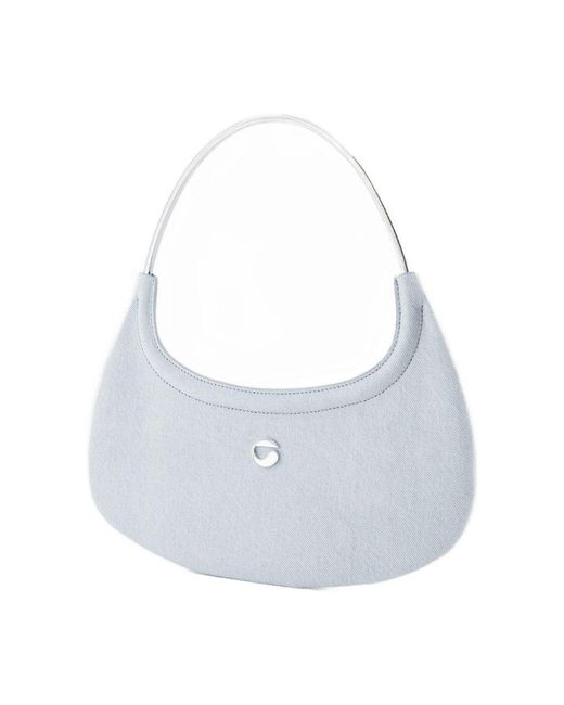 Coperni White Ring Swipe Baguette