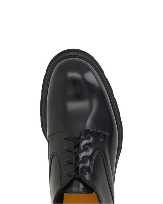 Doucal's Black Flat Shoes for men