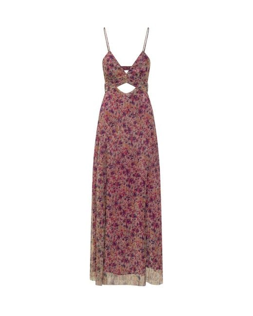 Ba&sh Purple Crawford Dress
