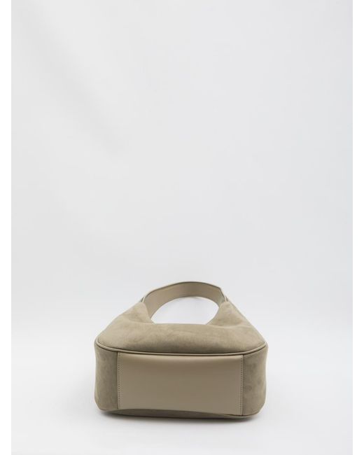 Stella McCartney Natural Hobo Bag With Logo