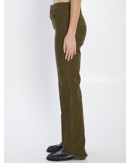 Saint Laurent Green Clyde Pants
