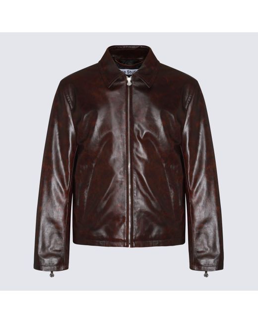 Acne Brown Jackets for men