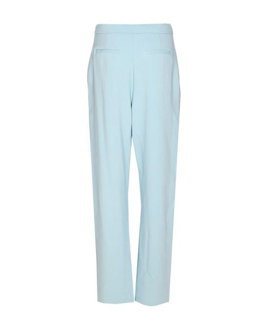 Pinko Blue Montano Viscose Trousers
