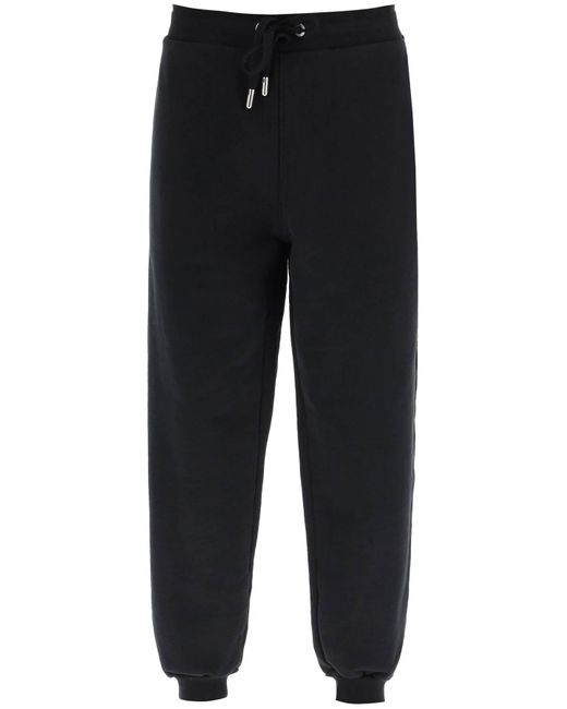 AMI Cotton Ami Paris Ami De Coeur Sweatpants in Black for Men | Lyst Canada