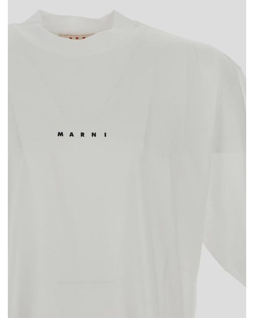 Marni White T-shirts And Polos for men