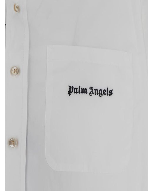 Palm Angels White Shirts for men