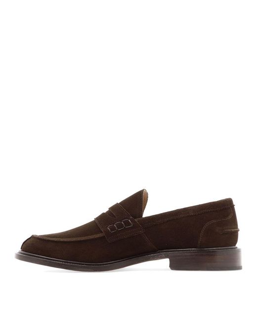 Tricker's Brown "James" Loafers for men