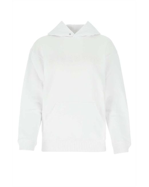 Givenchy White Sweatshirts
