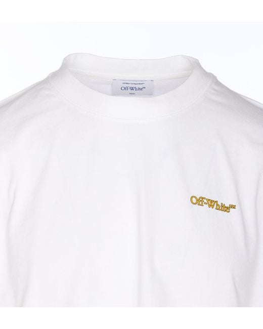 Off-White c/o Virgil Abloh White Tape Arrow" Logo T-Shirt for men