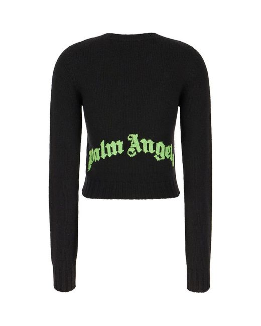 Palm Angels Black Knitwear