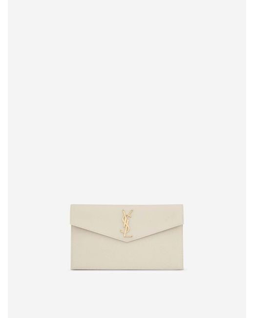 Saint Laurent Natural Uptown Pouch