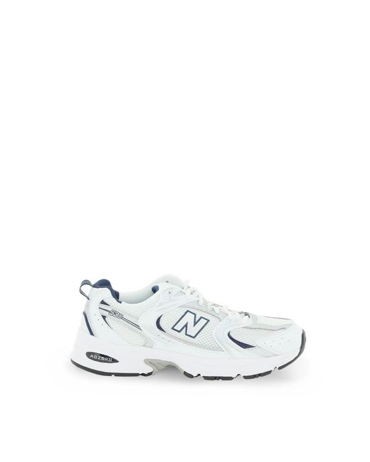 New Balance Rubber 530 - Sneakers Lifestyle in White,Silver,Blue (White)  for Men - Save 52% | Lyst