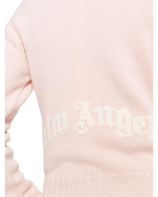 Palm Angels Pink Knitwear