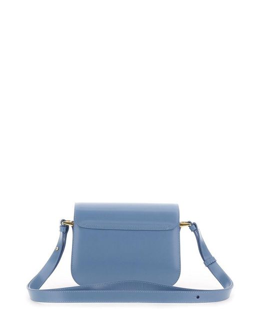A.P.C. Blue Small "Grace" Bag