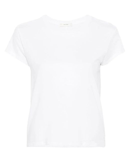 The Row White Tori Cotton T-shirt