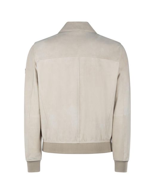 Peuterey Natural Leather Jackets for men