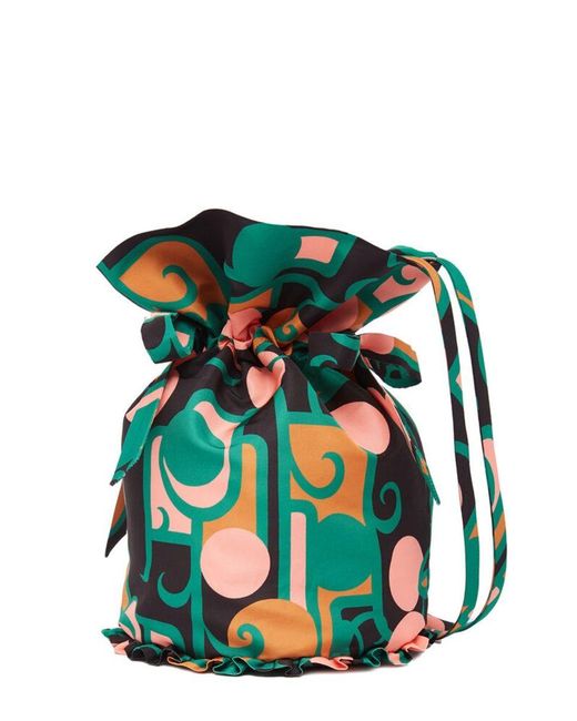 LaDoubleJ Green Ceremony Bag