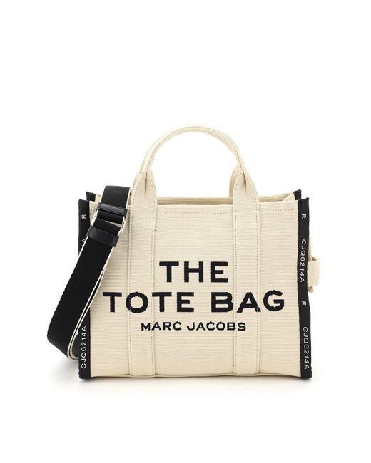 Marc Jacobs Cotton The Jacquard Traveler Tote Bag Small - Lyst