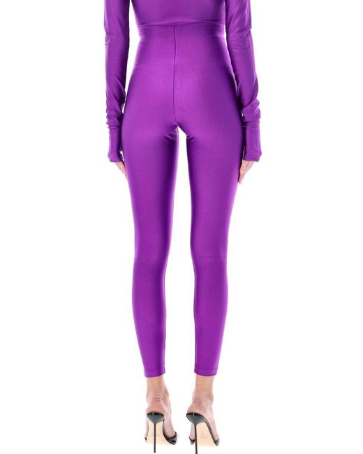 ANDAMANE Purple Holly leggings