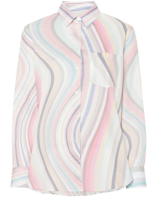 Paul Smith Pink Striped Shirt