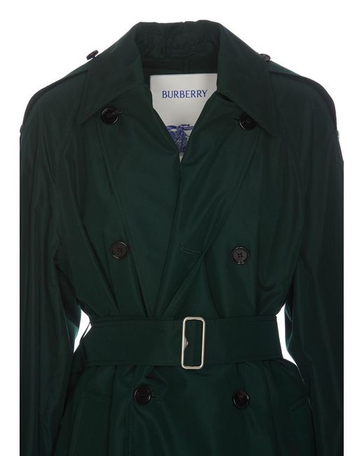 Burberry Green Coats