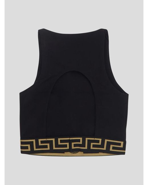 Versace Black Underwear Top