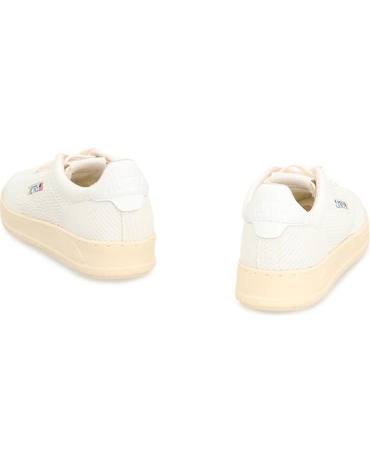 Autry Natural Medalist Easeknit Low-Top Sneakers