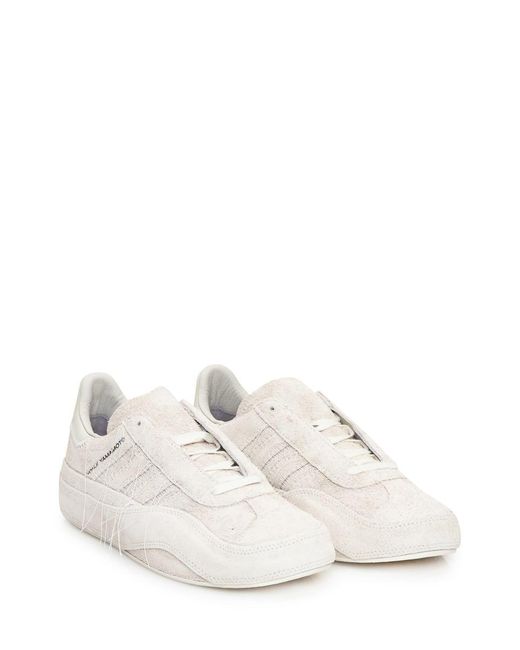Y-3 White Gazelle Sneaker