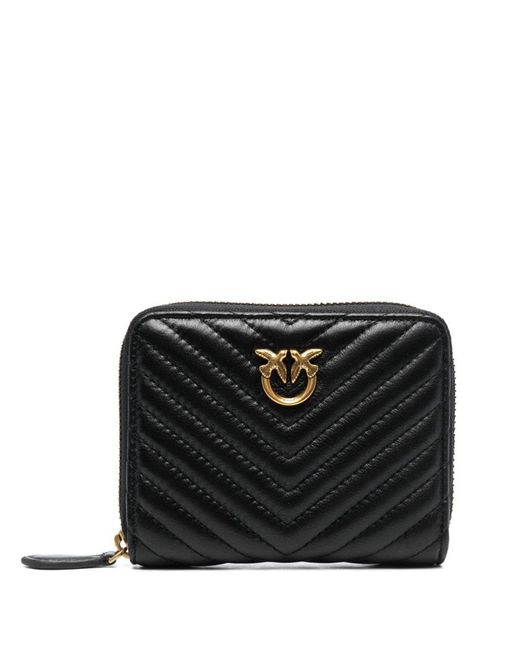 Pinko Black Quilted Wallet
