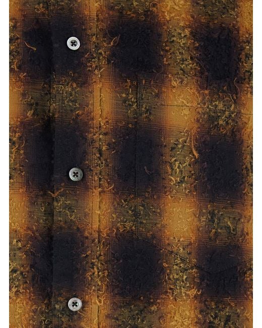 JORDANLUCA Black Check Shotgun for men