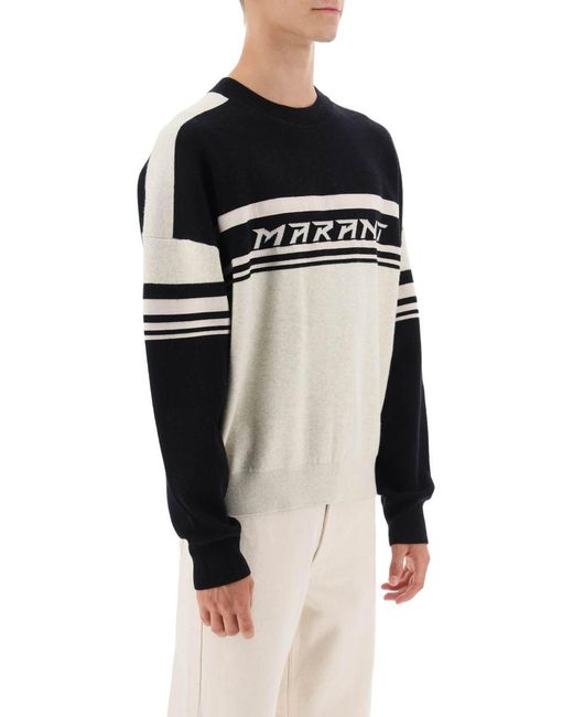 Isabel Marant Black Marant Colby Cotton Wool Sweater for men
