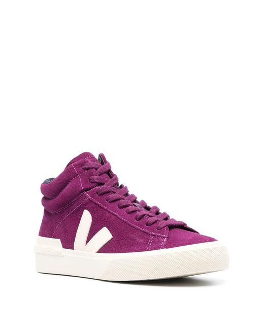 Veja Purple Minotaur High-top Sneakers