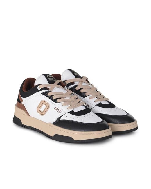 Orto White "Eclipse" Sneakers for men